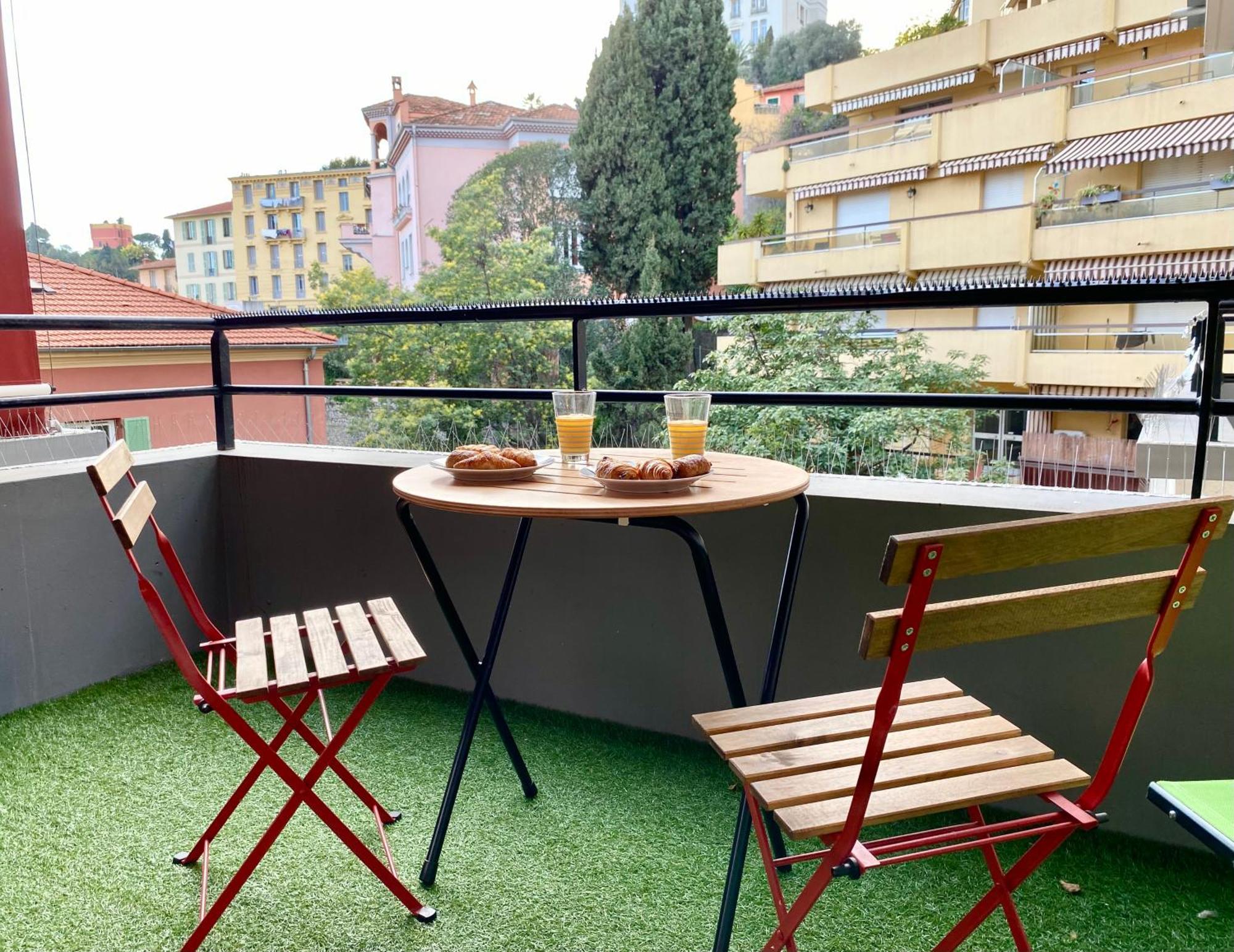 Inter Superb Studio Piscine 5 Min Gare Ментона Екстериор снимка